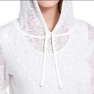 WEATHERPROOF ‘vintage’ lightweight pullover hoodie long sleeves white sz medium